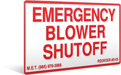 S-05 Emergency Blower Shutoff (3.75 x 2.375) 