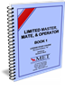 BK-M001 Limited Master, Mate & Operator Book 1 