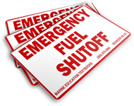 Emergency Fuel Shutoff. (4.5x2.0) 