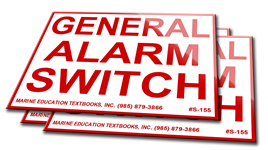 S-155 General Alarm Switch. (2.75x2.0) 